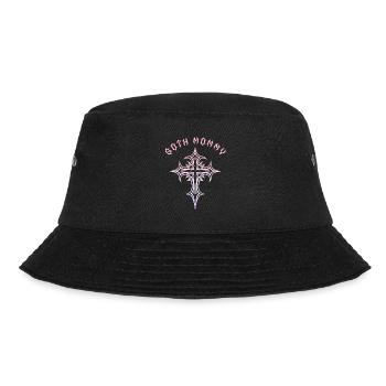 Maman gothique ! Esthétique gothique Croix Y2K - Bob - noir - Devant - Lela (165cm)