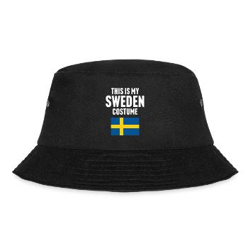 This my Sweden costume - Bucket Hat - black - Front - Lela (165cm)