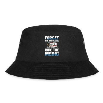 Vergiss Die Ambulanz Fahre Den Sanitäter - Bucket Hat - Schwarz - Vorne - Lela (165cm)