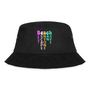 Kreuzfahrtschiff Kreuzfahrt - Bucket Hat - Schwarz - Vorne - Lela (165cm)