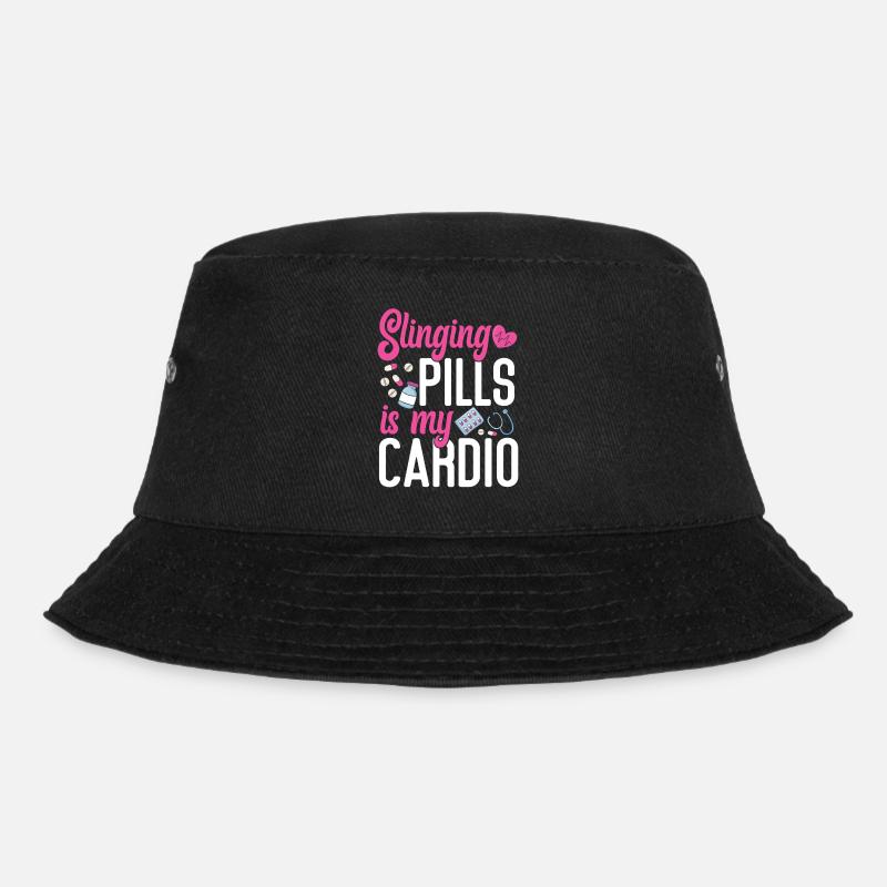 Pharmacy Tech Technician - Bucket Hat - Schwarz
