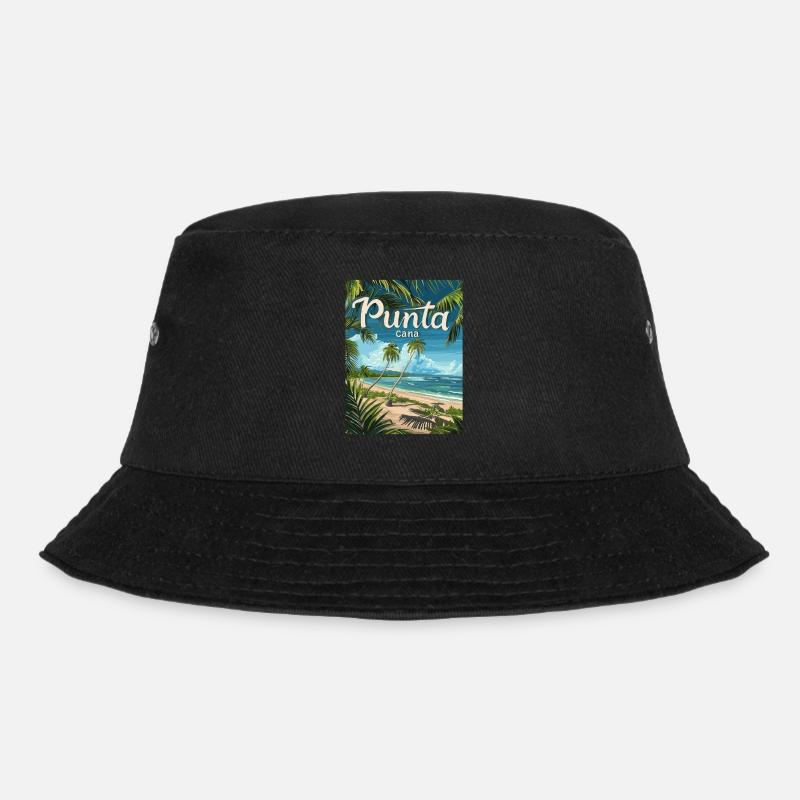 Tropical Punta Cana Beach Palmiers paradisiaques - Bob - noir