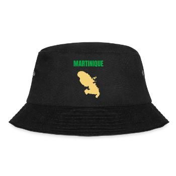 Martinique – West Indies T-shirt - Bucket Hat - black - Front - Lela (165cm)