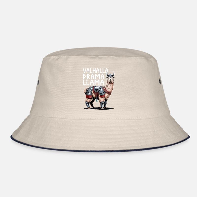 Valhalla Drama Lama Bucket Hat