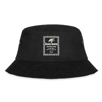 Bora Bora Logo Tauchzentrum - Bucket Hat - Schwarz - Vorne - Lela (165cm)