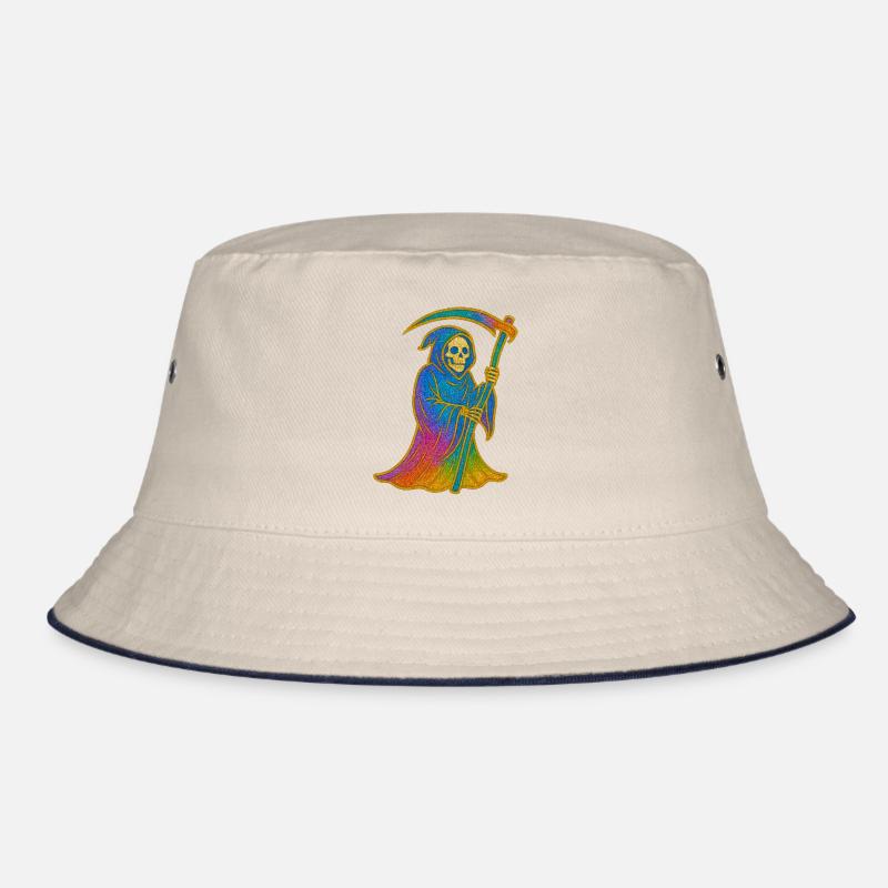 Regenbogen Sensenmann Bucket Hat