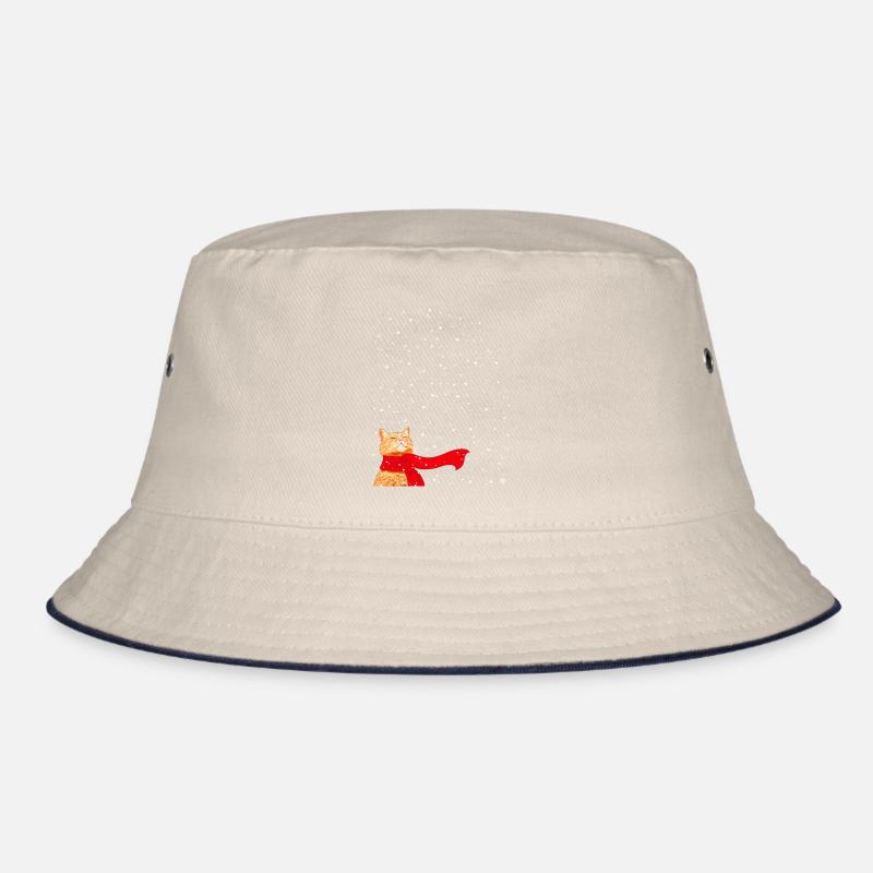 Tabby liebt Schnee Bucket Hat