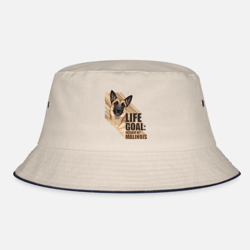 Belgian Malinois Dog Lover Design Bucket Hat