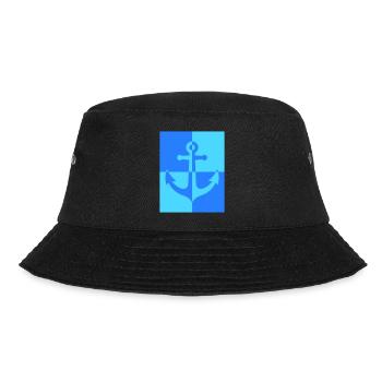 Anker - Bucket Hat - Schwarz - Vorne - Lela (165cm)