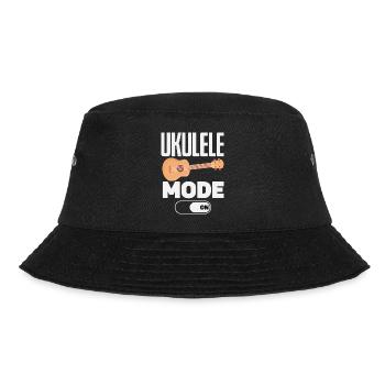 Funny Ukulele Designs and Sayings - Bucket Hat - black - Front - Lela (165cm)