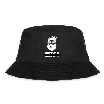 Merry Christmas Weihnachtsmann Geschenk - Bucket Hat - Schwarz - Vorne - Lela (165cm)