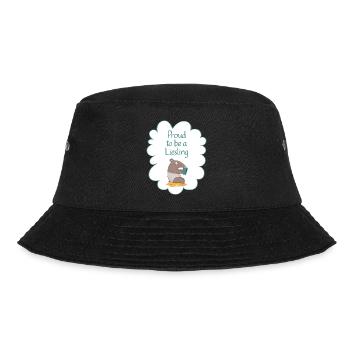 Proud to be a Liesling! Tapir-Edition - Bucket Hat - Schwarz - Vorne