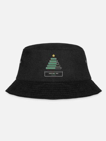 Christmas Tree Loading - Bucket Hat - Schwarz