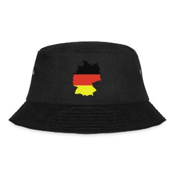 Germany, outlined, shade, outline, Germany, - Bucket Hat - black - Front - Lela (165cm)
