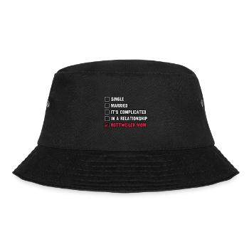 Single married it's complicated Rottweiler - Bucket Hat - black - Front - Lela (165cm)