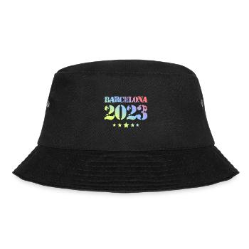 Barcelona 2023 - Bucket Hat - Schwarz - Vorne - Lela (165cm)