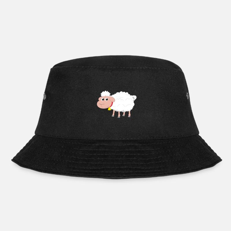 Sheep Sheep Keeper Mammaschaf Shepherd Sheep - Bucket Hat - black