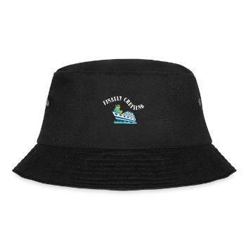 Endlich Kreuzfahrt Kreuzfahrtschiff - Bucket Hat - Schwarz - Vorne - Lela (165cm)