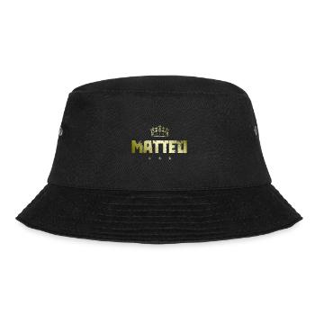 Matteo - Bucket Hat - Schwarz - Vorne - Lela (165cm)