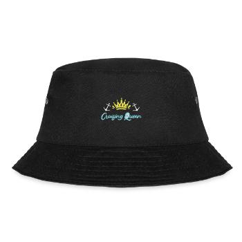 Cruising Queen Kreuzfahrt Kreuzfahrtschiff - Bucket Hat - Schwarz - Vorne - Lela (165cm)