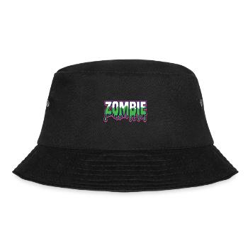 Horror, Zombie, Halloween Design - Bucket Hat - Schwarz - Vorne - Lela (165cm)