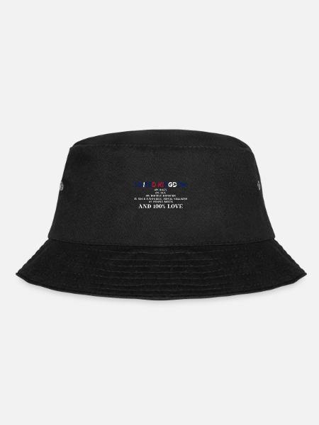 United Kingdom lustige Geschenkidee England UK - Bucket Hat - Schwarz