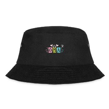 Grandma to the power of two - Bucket Hat - black - Front - Lela (165cm)