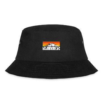 Mount Rainier Nationla Park Washington Berge - Bucket Hat - Schwarz - Vorne - Lela (165cm)
