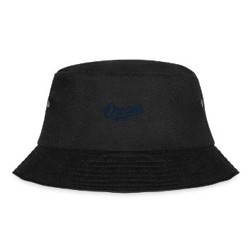 Oregon Portland Amerika Bundesstaat für Oregon - Bucket Hat - Schwarz - Vorne - Lela (165cm)