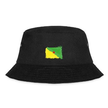Drapeau Guyane - Bob - noir - Devant - Lela (165cm)