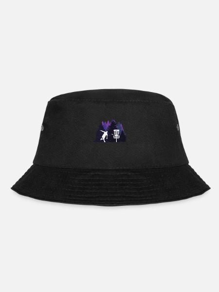 Trendsport Discgolf im schwarzen Wald - Bucket Hat - Schwarz
