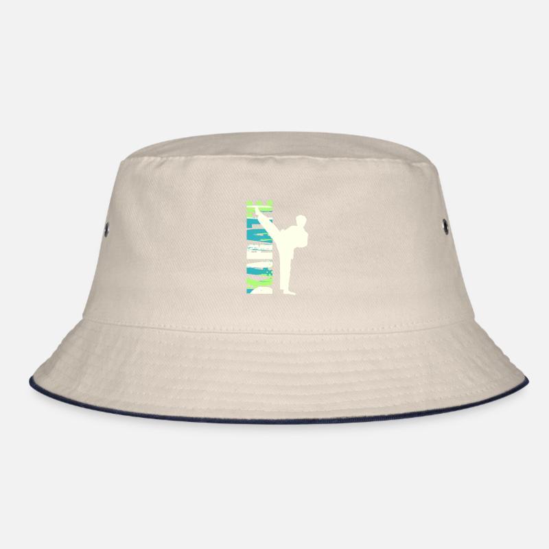 Karate, an Asian martial art Bucket Hat