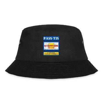 PASTIS PASS-TIS pass sanitaire de Marseille humour - Bob - noir - Devant - Lela (165cm)