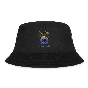 Stay Wild Moon Child Boho Graphiques - Bob - noir - Devant - Lela (165cm)