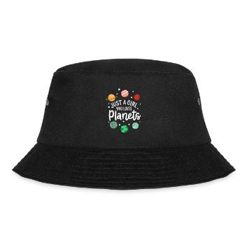 Astronaut Space Travel - Bucket Hat - black - Front - Lela (165cm)