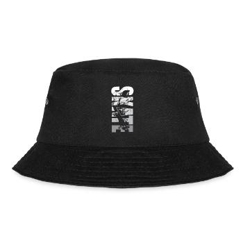 Skate Skater Skateboard - Bucket Hat - Schwarz - Vorne - Lela (165cm)