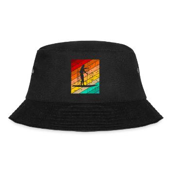 Stand Up Paddling Board SUP Paddeln - Bucket Hat - Schwarz - Vorne - Lela (165cm)
