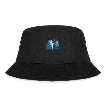Hunter, wonderful nature - Bucket Hat - black - Front - Lela (165cm)
