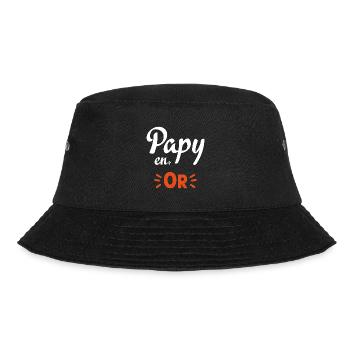 Papy en or humour papy cadeau - Bob - noir - Devant - Lela (165cm)