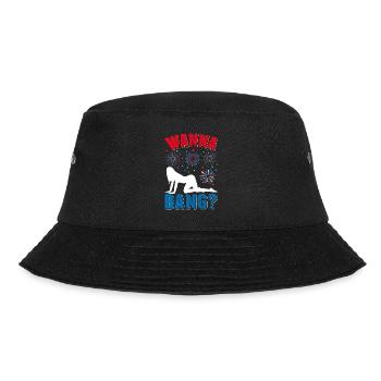 July 4 Men Fireworks USA - Bucket Hat - black - Front - Lela (165cm)