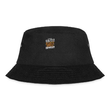 Flöte Musiker Kreativer Flötenspieler - Bucket Hat - Schwarz - Vorne - Lela (165cm)