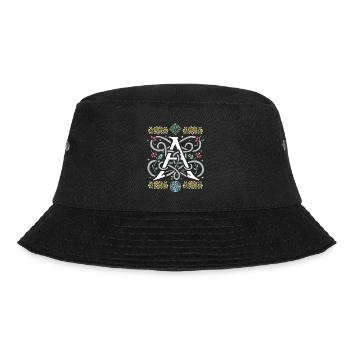 A - Bucket Hat - Schwarz - Vorne - Lela (165cm)