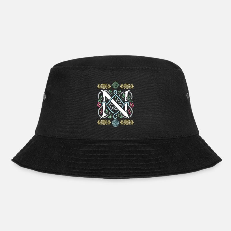 N - Bucket Hat - black