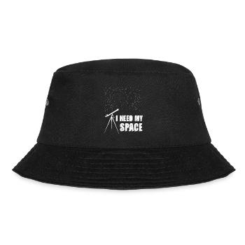 Telescope Lovers Funny Science Astronomer - Bucket Hat - black - Front - Lela (165cm)