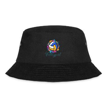 Volleygirl Beach Volleyball - Bucket Hat - black - Front - Lela (165cm)