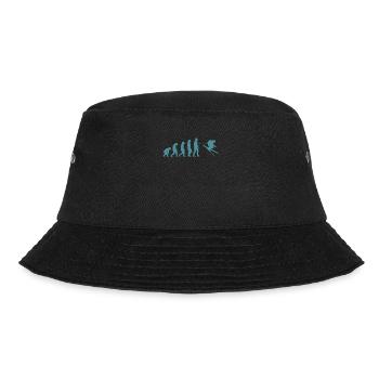 Ski Evolution Tshirt - Bucket Hat - Schwarz - Vorne - Lela (165cm)