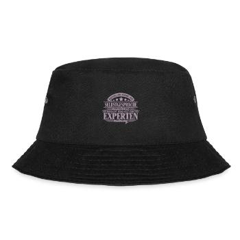 Selbstgespräche führen Kompetente Beratung - Bucket Hat - Schwarz - Vorne - Lela (165cm)