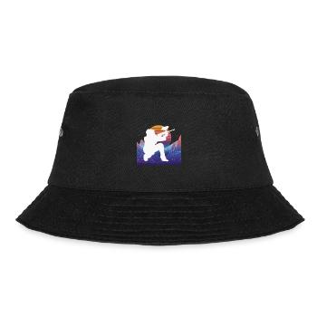 Vaporwave Paintball - Bucket Hat - black - Front - Lela (165cm)