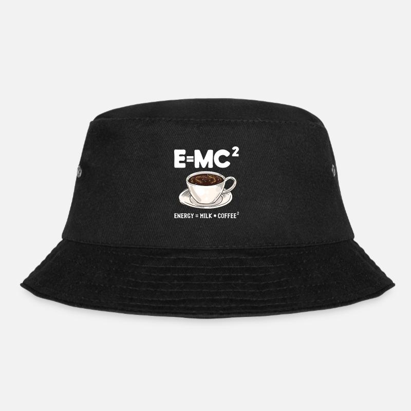Wissenschaftlicher Humor Student Physiker Kaffee - Bucket Hat - Schwarz