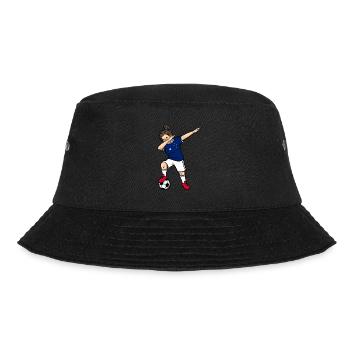 Dabbing Soccer Player Girls Australia Soccer - Bob - noir - Devant - Lela (165cm)
